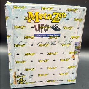 MetaZoo UFO Collectible Card Game Box - White & Yellow- Sealed
